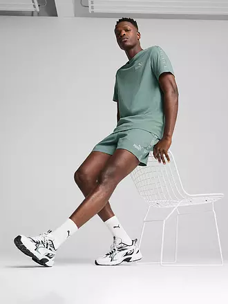 PUMA | Pantalón corto de fitness para hombre Tape Woven de 5 pulgadas |